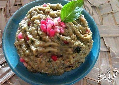 غذا با بادمجان